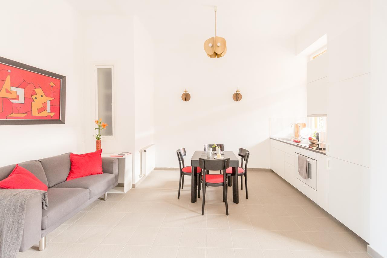 Modern Bauhaus Leilighet Budapest Eksteriør bilde